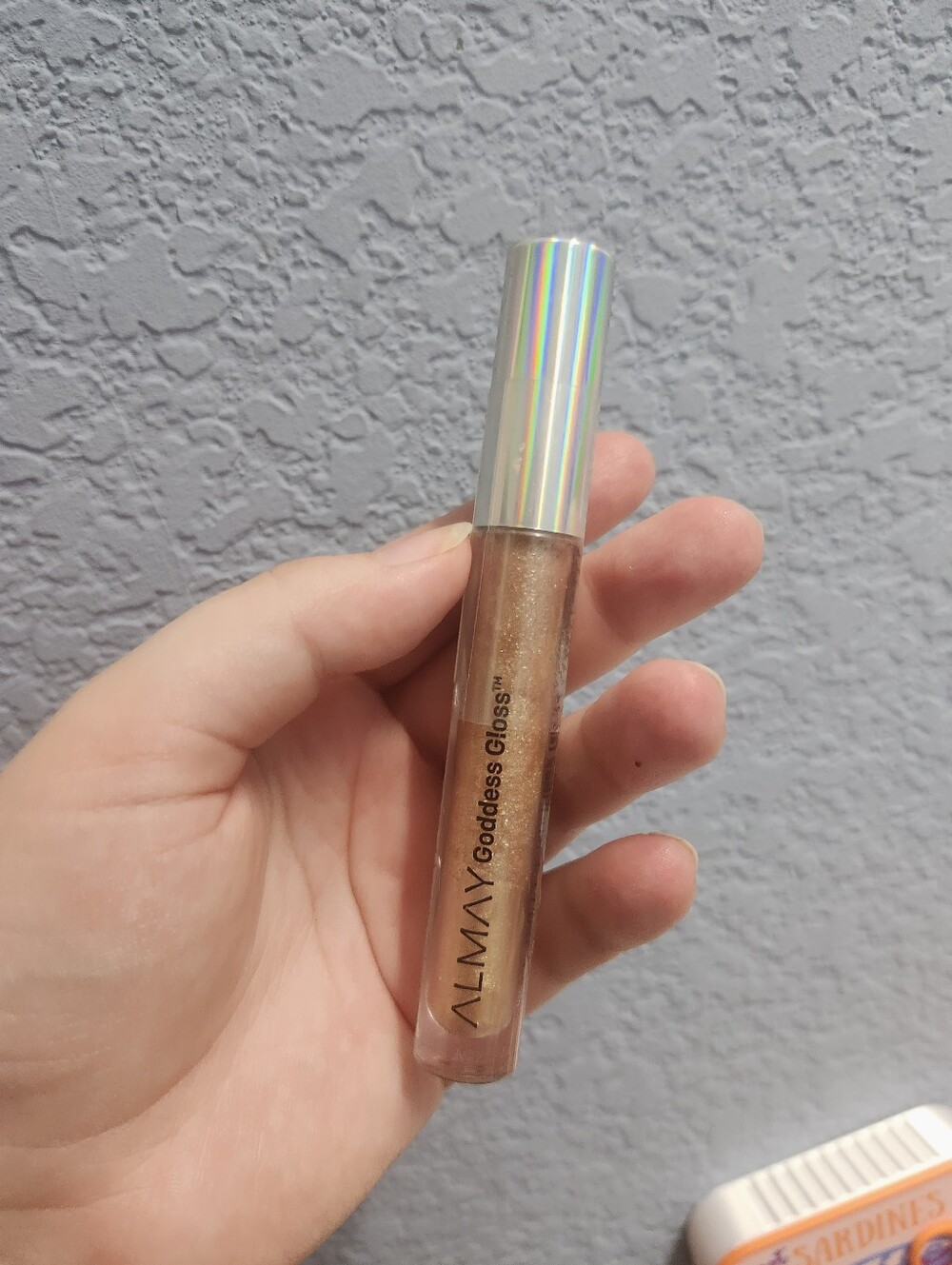 Almay Goddess Gloss Lip Gloss in Shimmery Gold-Bronze